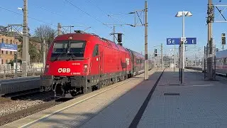 Einfahrt ÖBB RJX 135 “Gondoliere” Wien Hbf - Venezia Santa Lucia in Wien Meidling (26.12.2025, 4K)