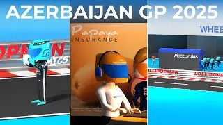 Azerbaijan GP 2025 | Highlights | Comedy on F1 racing