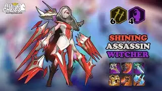 EPIC COMEBACK SHINING ASSASSIN ⭐️⭐️ON LATE GAME !!! 6 ASSASSIN WITCHER - Auto Chess Mobile
