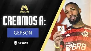 FIFA 23 GERSON FACE + STATS CLUBES PRO PRO CLUBS LOOKALIKE CREATION FACE