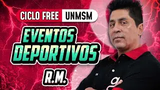 Eventos Deportivos 💡 R.M. [CICLO FREE]