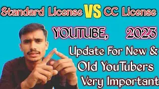 Creative Common License VS Standard License | #technicalhizbullah