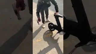 iwalk Wheels Sharing Bike 923X High Strength Plastic Testing