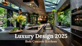 Luxury Home Design Trends 2025   Concrete Kitchens, Japandi Interiors & Modern Open Concepts