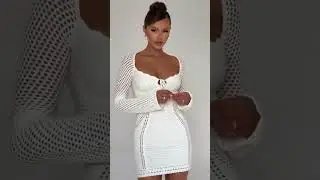 STEAL This CROCHET DRESS LOOK 🍰 #shorts #fashion #style