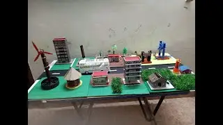 Wireless sensor networks for smart green city | Science Exhibition Project |  9th &10th std project