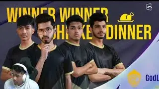 Team Godlike💛 1st Chicken Dinner in PMGC Last Match 🔥🔥