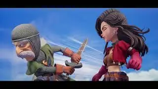 Dragon Quest VII Reimagined - Introducing Sir Mervyn / Sieur Gauvain - Short clip