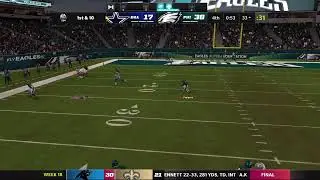 Madden NFC East Season 1 Week 16