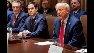 US President Donald Trump cabinet meeting at White House (full story)