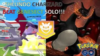 EASY SOLO GENESECT WITH SHLUNDO CHARIZARD!!!