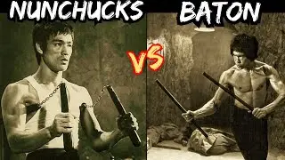Nunchucks are just physically challenged Batons ?