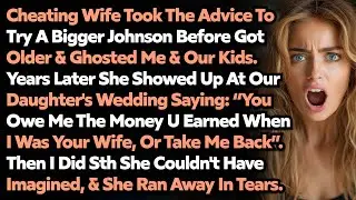 Cheating Ex-Wife Showed Up On Daughter Wedding Demanding Me Take Her Back. Sad Audio Story