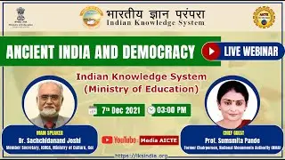 Webinar on Ancient India and Democracy