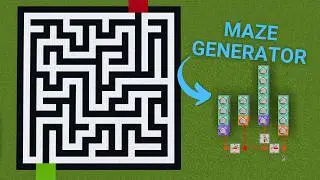 Making a Maze-Generator into a Minigame in Vanilla Minecraft