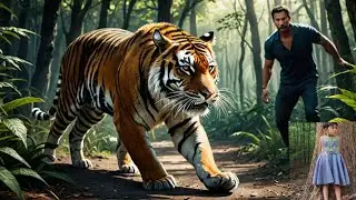 TIGER attack MAN in the ASIAN Forest tiger attack children in the forest