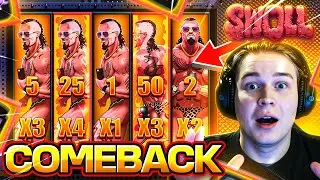 FULLSCREEN ON THE SWOLL SLOT PAYS INSANE!!!!