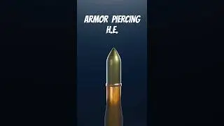 How HE rounds Work? WOT #firstshortvideo #worldoftanks #warthunder