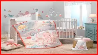 Bedtime Originals Ocean Mist 3Piece Crib Bedding Set, Multicolor