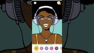 Paint by number Coloring Games #shorts