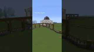 Reborn Dinosaur Zoo: Triceratops Enclosure Timelapse #minecraft #timelapse #minecraftdinosaurs