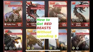 Mecha Domination - How to get RED Beasts without buying them!