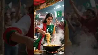 Karwa Chauth Noodles Challenge 🍜 | Indian Girl vs Pakistani Girl | India vs Pakistan Cooking Battle