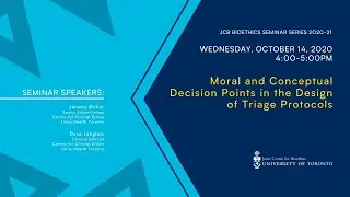 Moral and Conceptual Decision Points in the Design of Triage Protocols