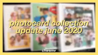 photocard collection update (june 2020) ot13 seventeen collection