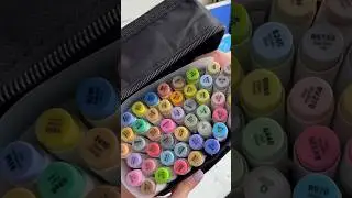 yummy colors 💞 #ohuhumarkers #ohuhu #ohuhualcoholmarkers  #ohuhuart #artmaterials #artistlife #art