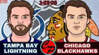 Tampa Bay Lightning vs Chicago Blackhawks NHL Hockey Live Game Cast & Audio