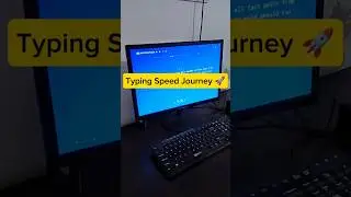 Typing Speed Improvement Journey😍🔥| Day by Day Progress📈