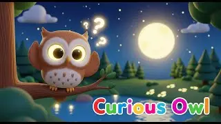 🌙 Oliver the Curious Owl | A Kids Story About Asking Questions 🦉✨