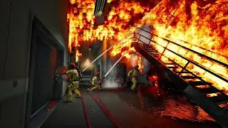 Очень сильные пожары в Firefighting Simulator Ignite #3