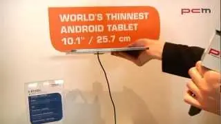 Toshiba prototype tablet: dunste van de wereld?
