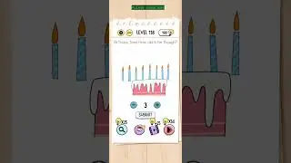 BRAIN TEST LEVEL 118 WALKTHROUGH WITH COMMENTARY
