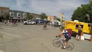 RAGBRAI Day 4:  Centerville town square
