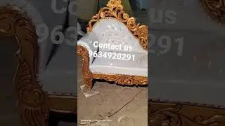 saste wooden sofa wholesale price per yha se kharide #wedding #furniture#shorts call us 9634920291