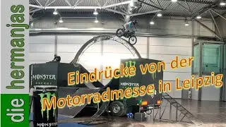 Impressionen von der Motorradmesse Leipzig 2024