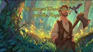The Honest Woodcutter and the Angel 🌲 | A Short Moral Story