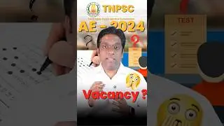 TNPSC AE - 2024 Notification out #tnpsc #civilengineering