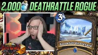 INCREDIBLY FUN Top Legend Deck For 2,000 Dust - Deathrattle Rogue | Savjz Hearthstone