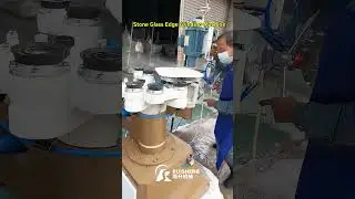 Automatic stone glass edging grinding machine can polishing Artificial stone edge
