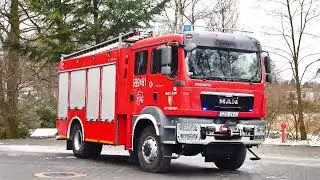 Pokaz sygnalizacji świetlno-dźwiękowej w manie 699[S]81 z OSP Żory-Rogoźna