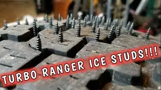 Studding Tires For Ice Racing And Dad Life!!!!