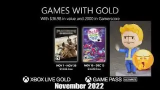 Xbox Games With Gold November 2022 Official Lineup, Scores & Reaction