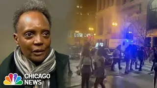 Mayor Lightfoot Addresses Large Gatherings Downtown Chicago Over the Weekend