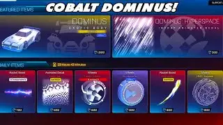 Cobalt Dominus In The Item Shop! - Rocket League Item Shop 4/16/22