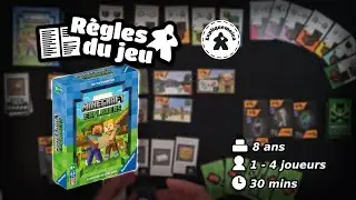 🧱 MINECRAFT EXPLORERS 🏹 r&egrave;gle du jeu par #expliquemoica #ravensburger