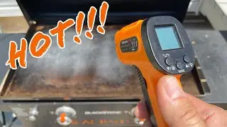 How Hot Can A Blackstone Griddle Get? 3 Models Tested & It Gets HOTTER Than Expected!!